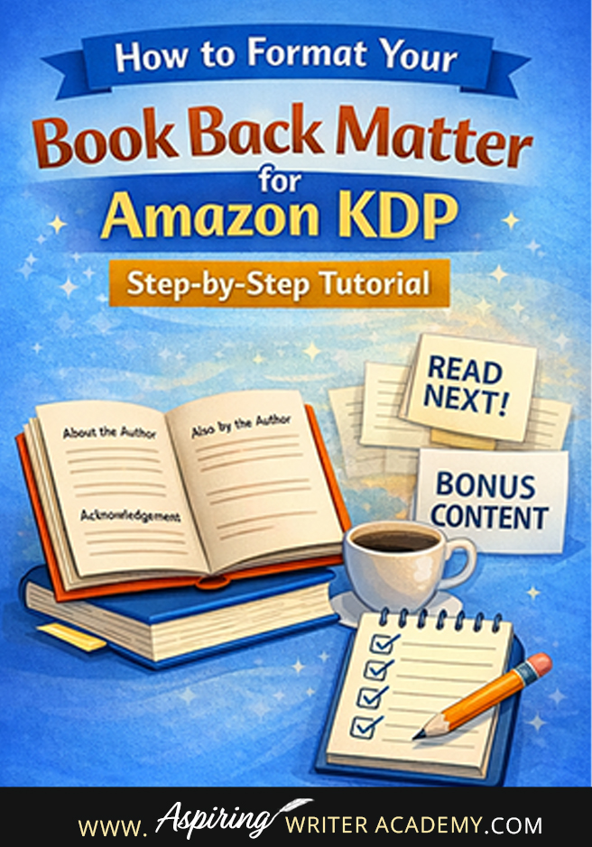 Want your Amazon KDP paperback to look polished from start to finish? Learn how to format your back matter correctly with bonus chapters, book covers, and QR codes in Microsoft Word. This guide ensures your print book is professional and reader-friendly! #BookFormatting #KDPPrintBook #SelfPublishingTips #IndieAuthors
