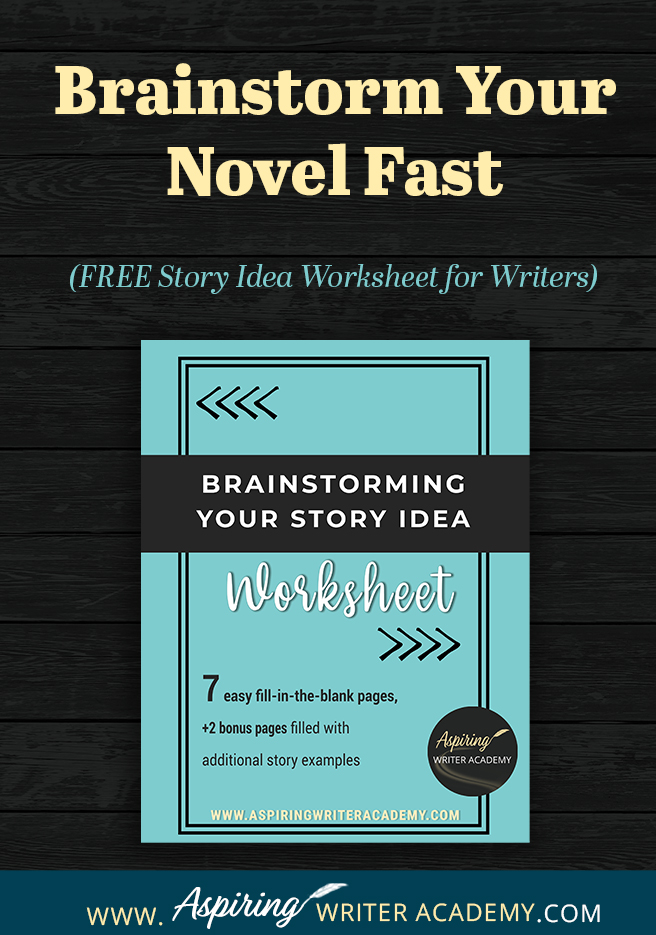 Struggling to turn your idea into a novel? This FREE Brainstorming Your Story Idea Worksheet helps writers develop characters, plot, conflict, and stakes step-by-step. With 7 fill-in-the-blank pages plus bonus examples, you’ll finally have a clear plan for your story. Perfect for beginner and experienced authors who want to start writing faster and with confidence. Click to download your free worksheet and start your novel today!