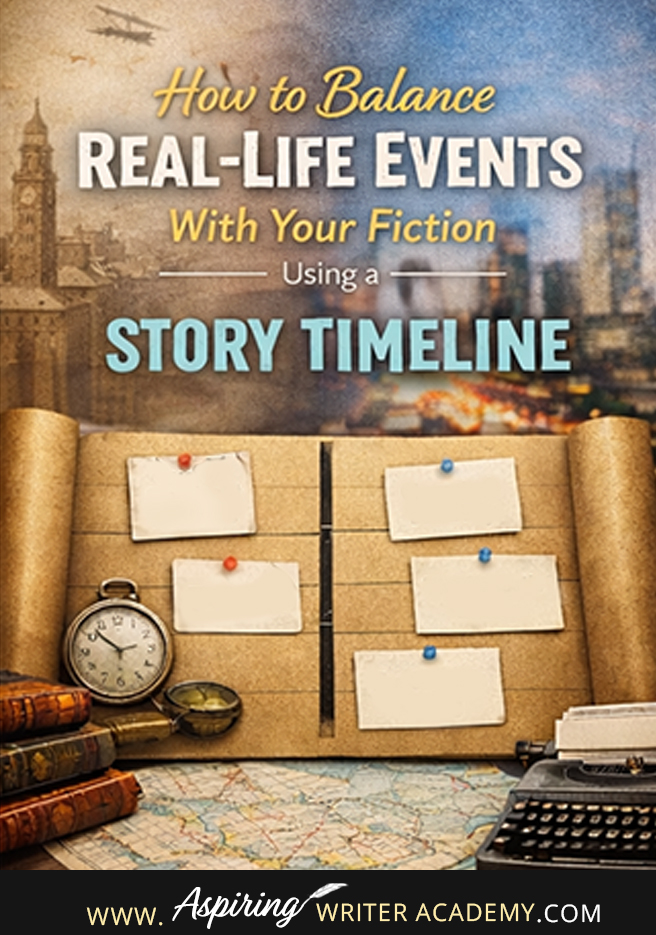 If your story feels messy or full of continuity errors, a story timeline might be exactly what you need. Learn how to balance fiction with real-world events, organize your plot, and keep your characters’ journeys consistent. This writing strategy works for novel planning, historical research, and complex story structures—perfect for serious writers who want stronger storytelling.
