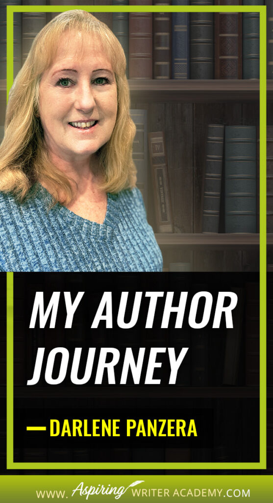 While writing your fictional novel, you may feel overwhelmed or frustrated when life throws you unexpected problems. You may wonder if you’ll ever finish your book or if it will ever be published. Will all your hard work be worth the effort? Will you ever hold your book in your hands and see it in print? See what’s possible when you follow your dream as award-winning author, Darlene Panzera, takes you behind the scenes and shares all the ups and downs of her author journey.