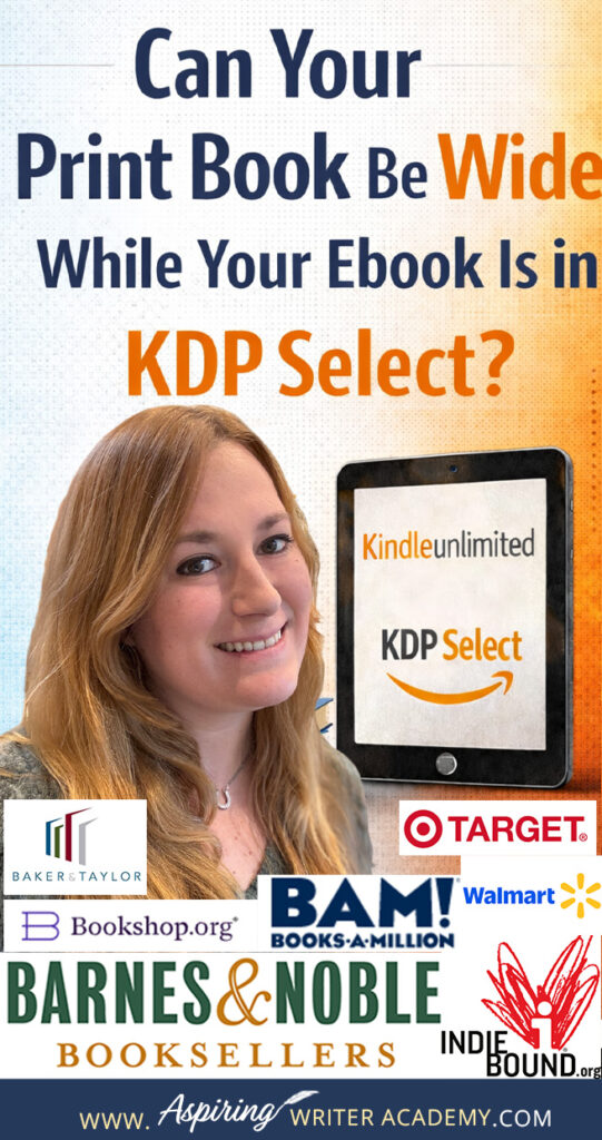 Can your print book be wide while your ebook is in KDP Select? Yes — and here’s how. Learn how Kindle Direct Publishing exclusivity works, how to distribute print books outside Amazon, and the smart strategy indie authors use to grow readership across multiple platforms.