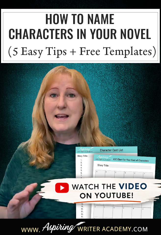 Learn how to name characters in your novel with these 5 easy writing tips from Aspiring Writer Academy. This helpful blog post teaches fiction writers how to choose memorable character names, match names to personality, avoid similar-sounding names, and organize their cast with free downloadable templates. Great for authors writing novels, romance, fantasy, or historical fiction who want stronger character development.