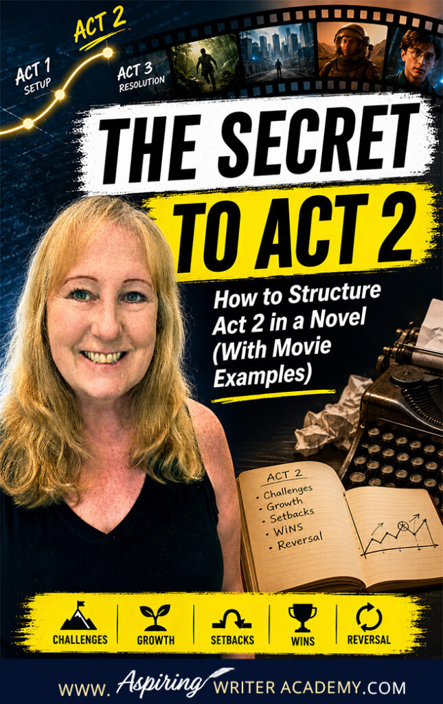Learn how to structure Act 2 in a novel using the 3 Act Structure. Discover story beats, midpoint reversals, pinch points, and movie examples to fix a sagging middle and keep readers hooked.