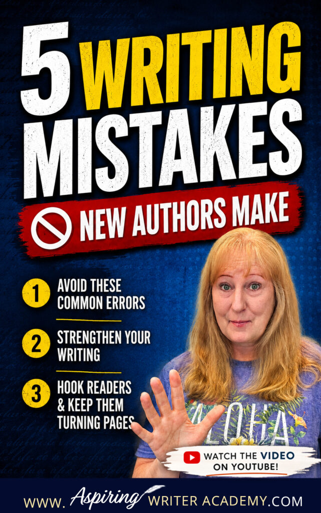 Writing and publishing your first book is an exciting accomplishment. After spending months—or even years—working on a manuscript, it's tempting to rush toward publication. However, many new authors make avoidable mistakes that can hurt their chances of success. In the video below, author and writing instructor Darlene Panzera shares five of the most common mistakes new writers make when self-publishing and what to do instead.