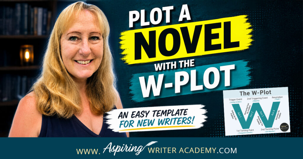 Learn how to plot a novel using the W Plot structure. This easy guide for new writers breaks down 5 key story points to help you structure your novel from beginning to end.